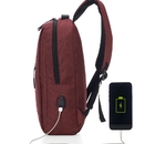 Mochila de Nylon USB